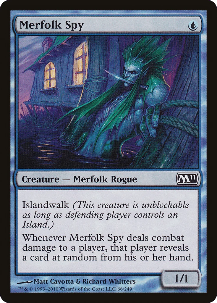 Merfolk Spy · Magic 2011