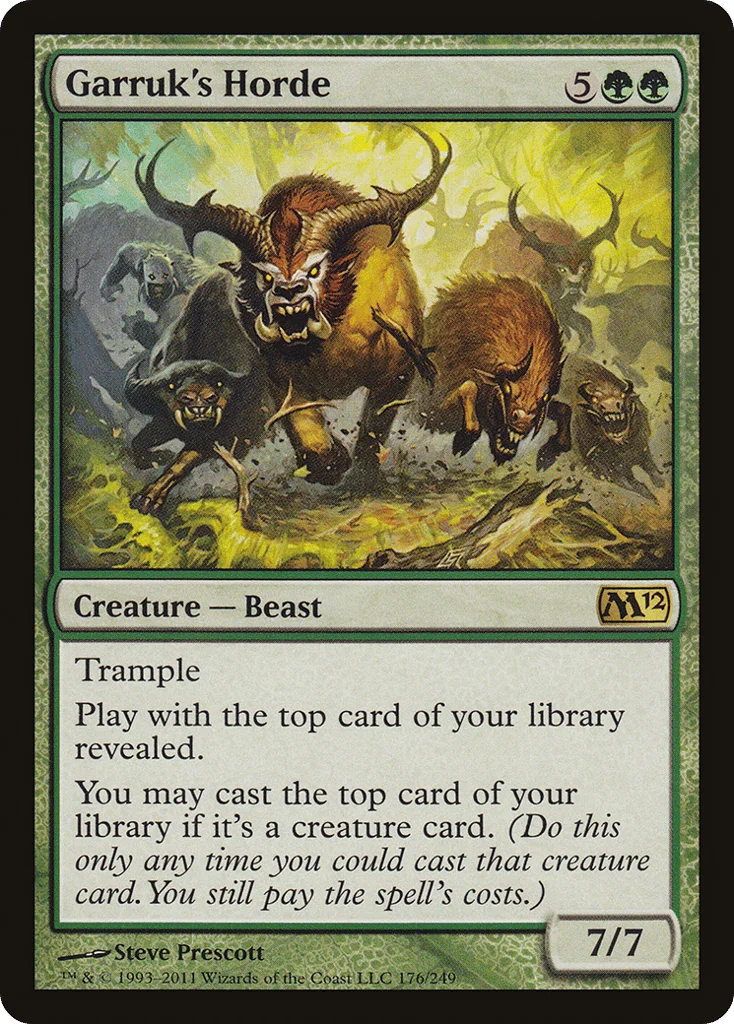 Garruk's Horde · Magic 2012