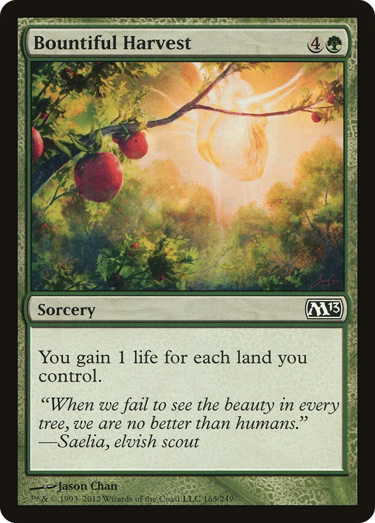 Bountiful Harvest · Magic 2013