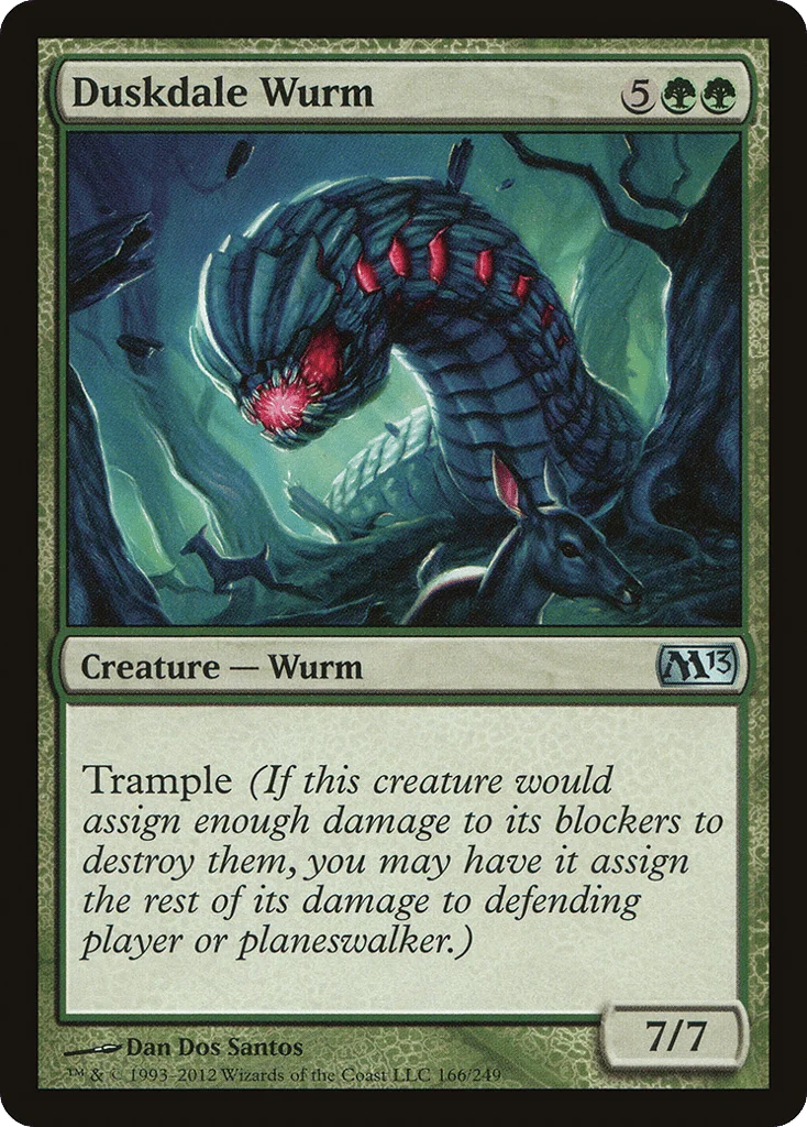 Duskdale Wurm · Magic 2013