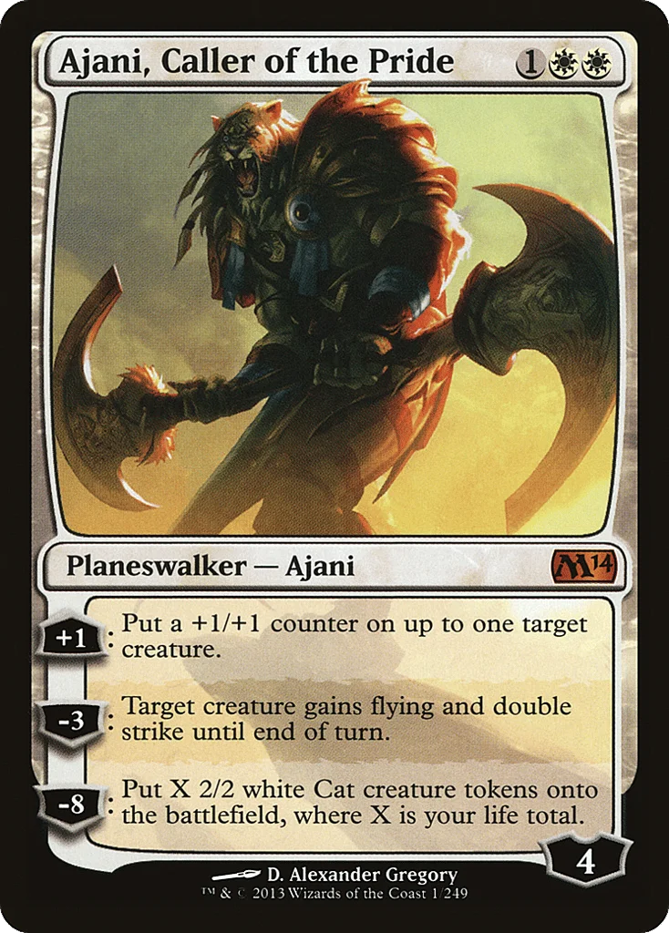 Ajani, Caller of the Pride · Magic 2014
