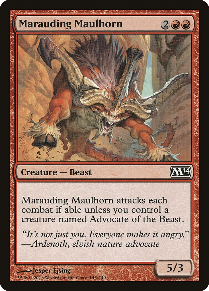 Marauding Maulhorn · Magic 2014
