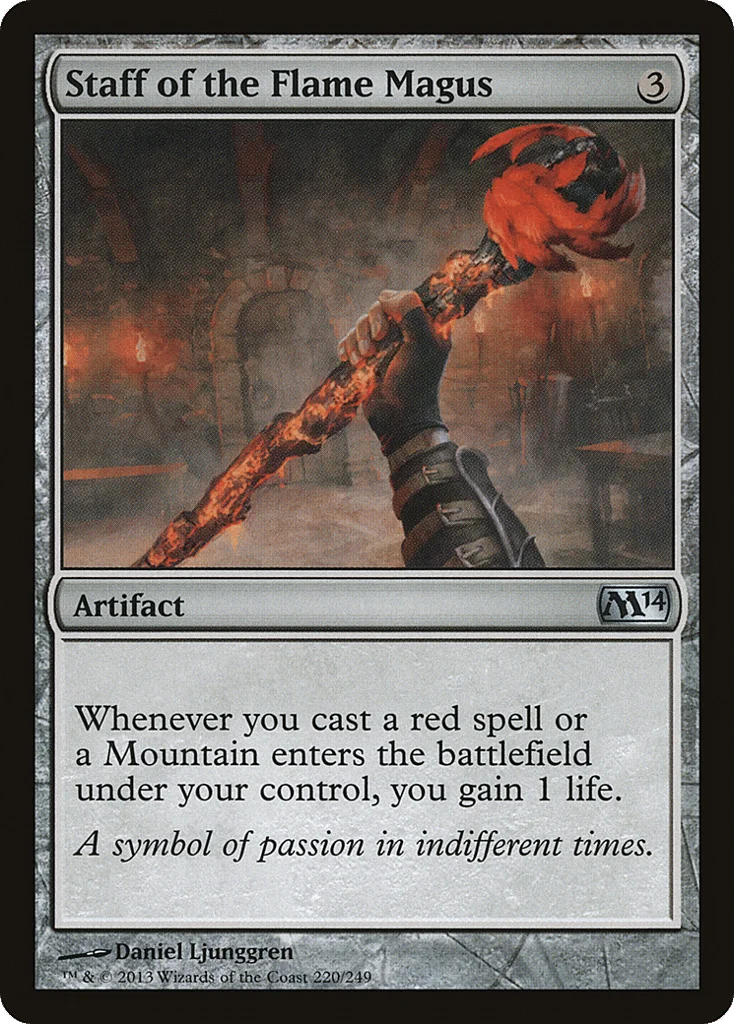 Staff of the Flame Magus · Magic 2014