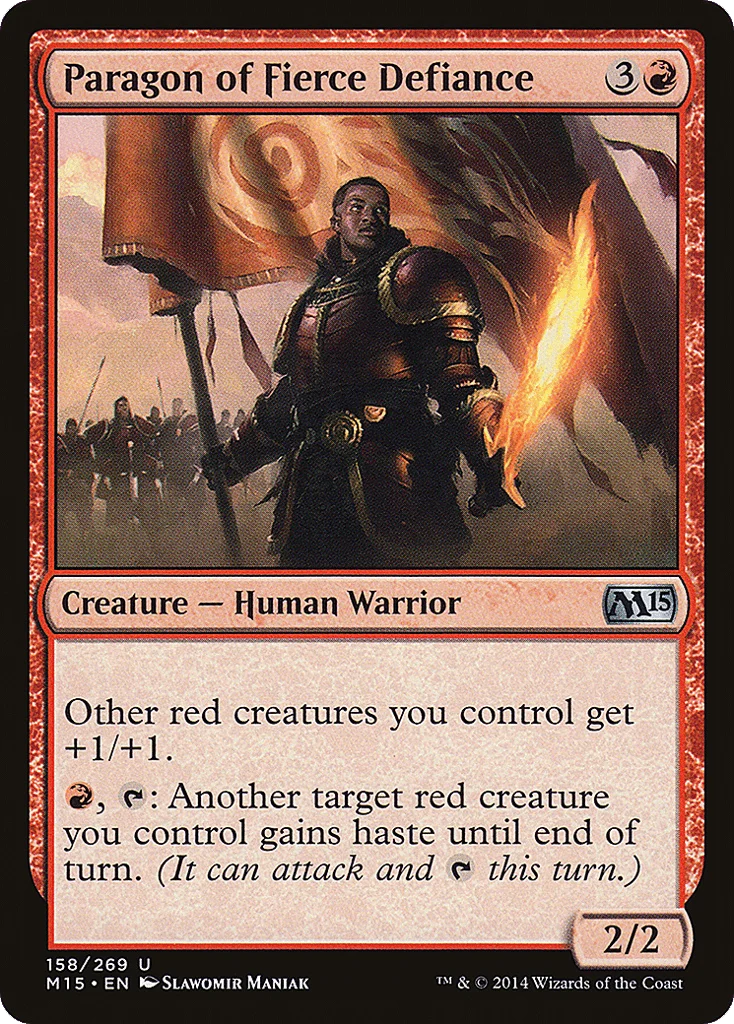 Paragon of Fierce Defiance · Magic 2015
