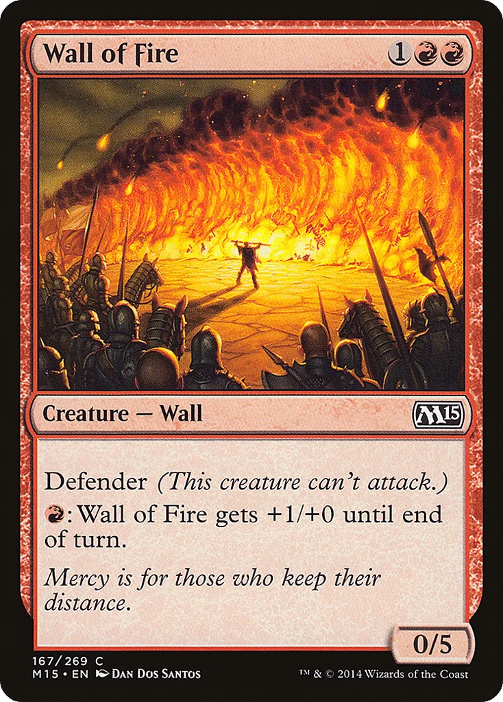 Wall of Fire · Magic 2015