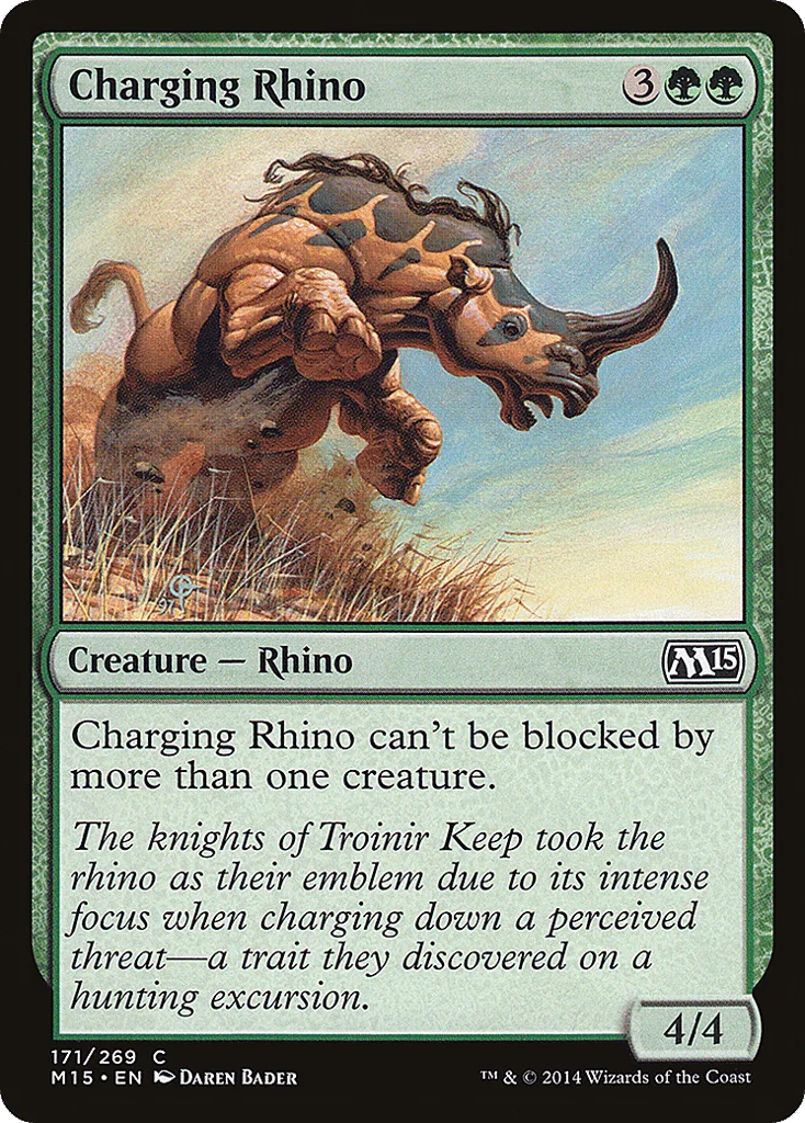 Charging Rhino · Magic 2015