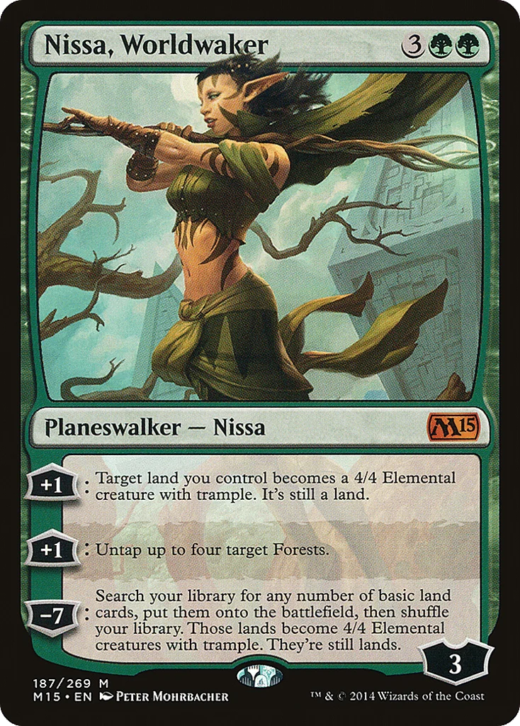 Nissa, Worldwaker · Magic 2015