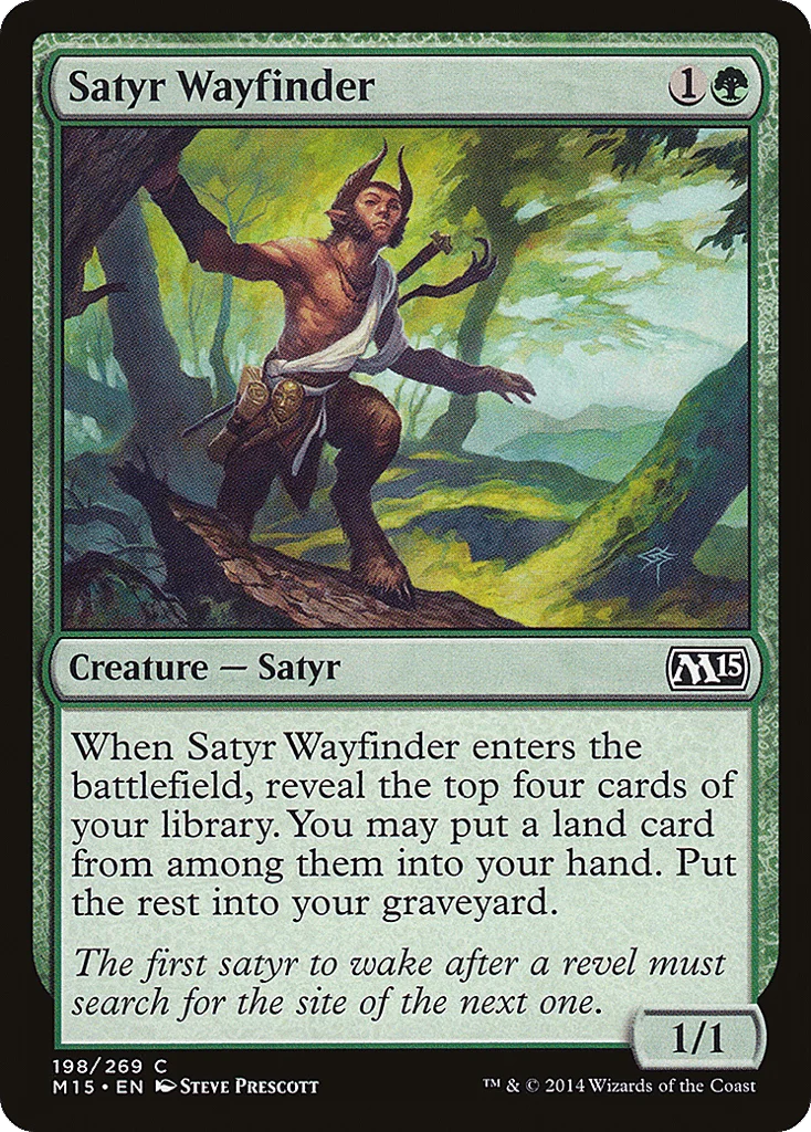 Satyr Wayfinder · Magic 2015