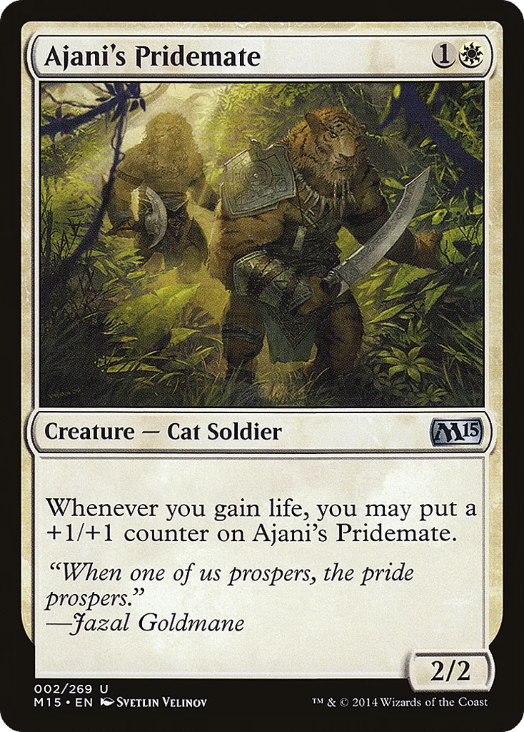 Ajani's Pridemate · Magic 2015
