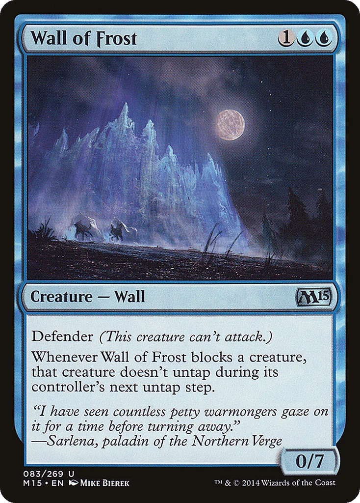 Wall of Frost · Magic 2015