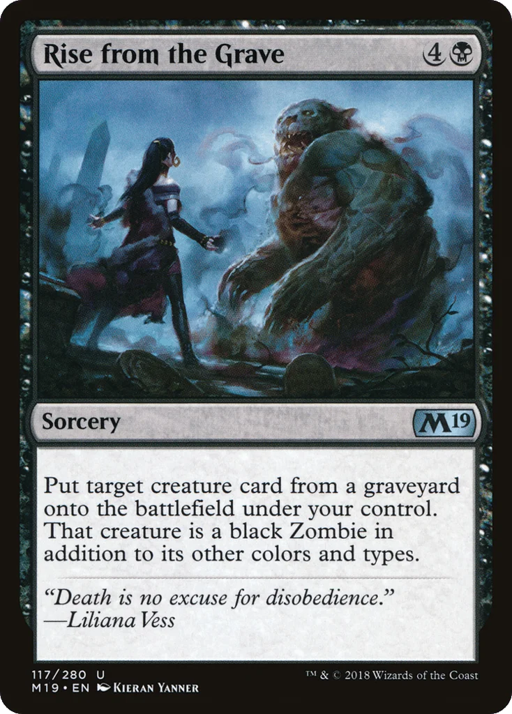 Rise from the Grave · Core Set 2019