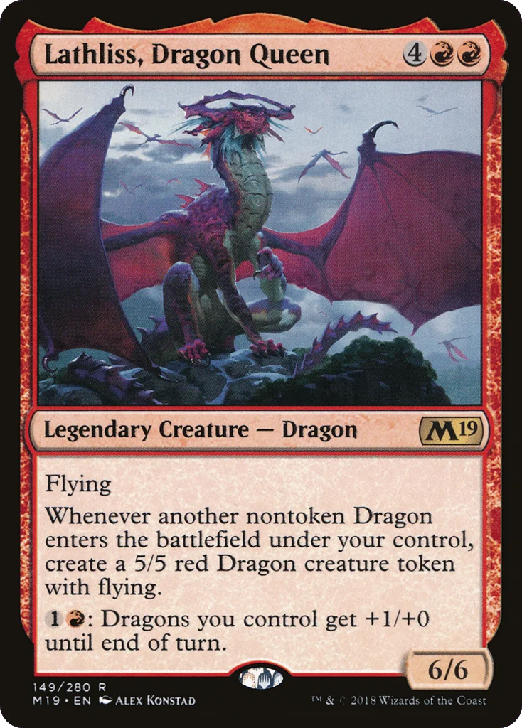 Lathliss, Dragon Queen · Core Set 2019