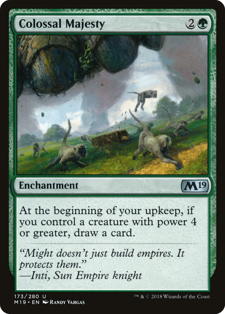 Colossal Majesty · Core Set 2019