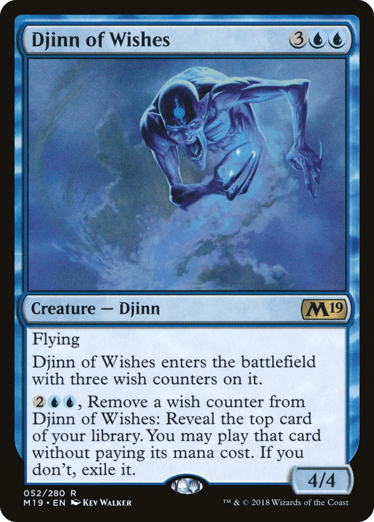 Djinn of Wishes · Core Set 2019