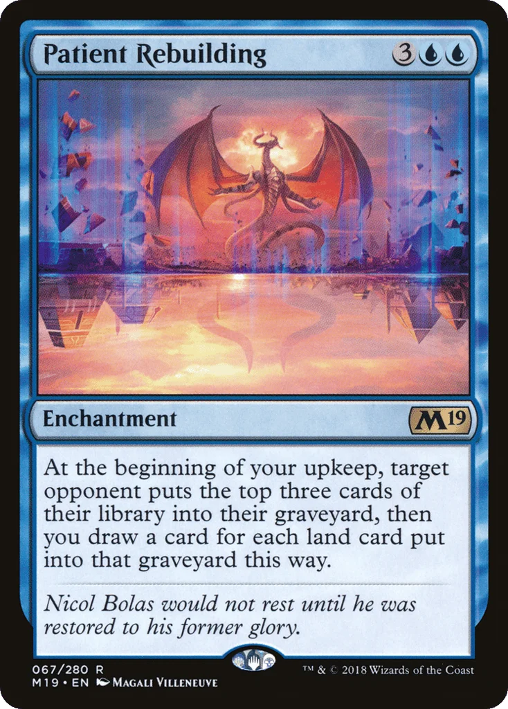Patient Rebuilding · Core Set 2019