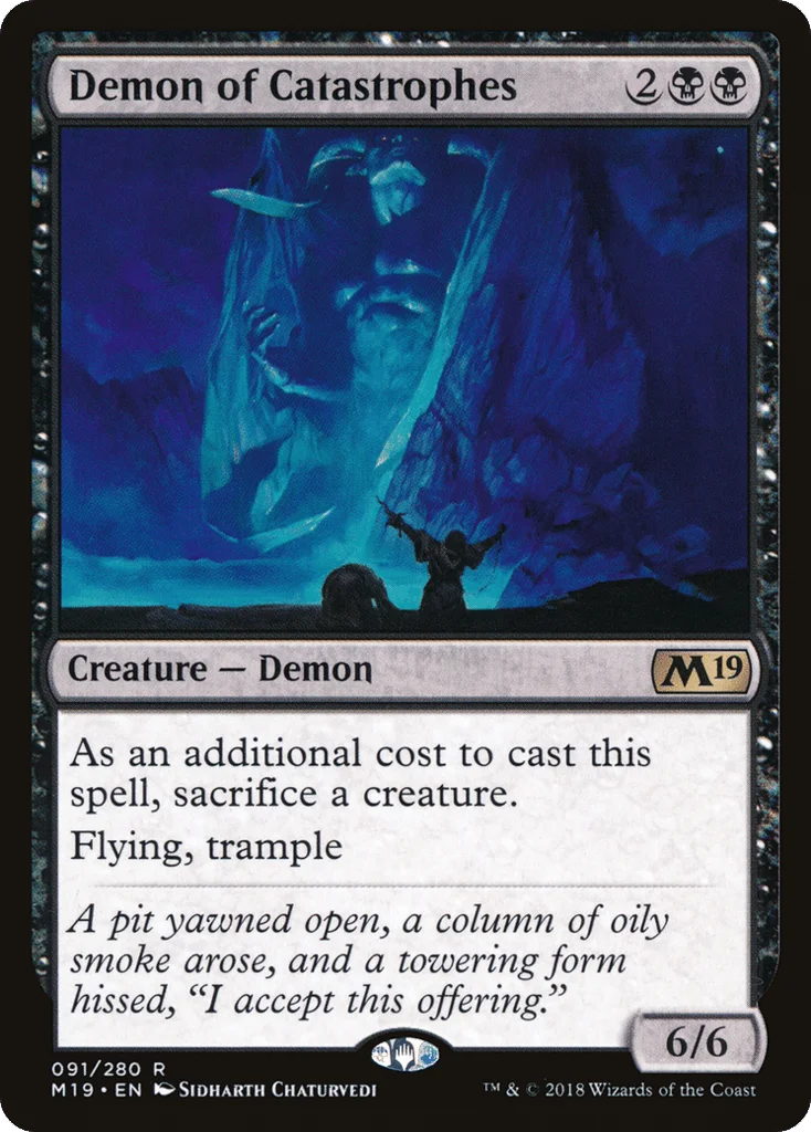Demon of Catastrophes · Core Set 2019