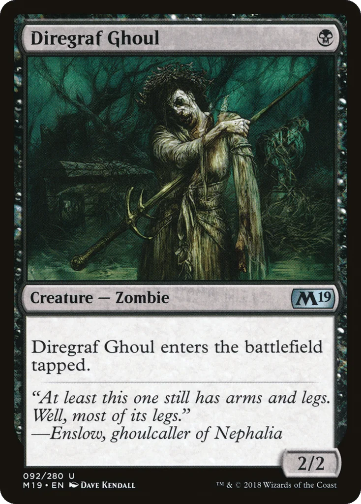 Diregraf Ghoul · Core Set 2019