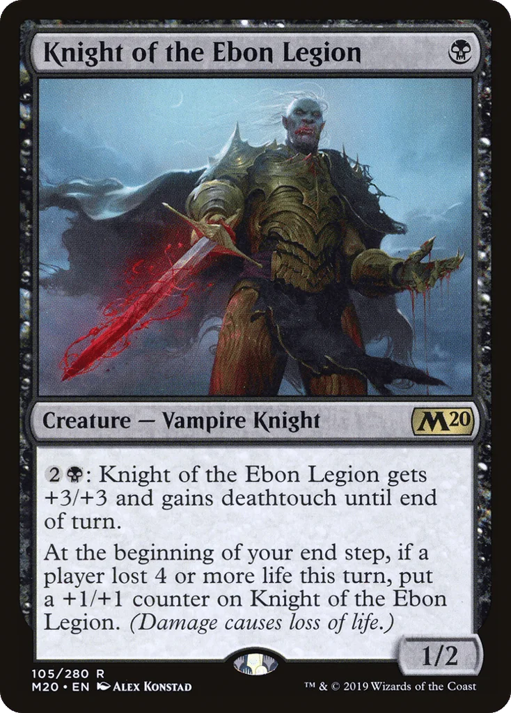 Knight of the Ebon Legion · Core Set 2020
