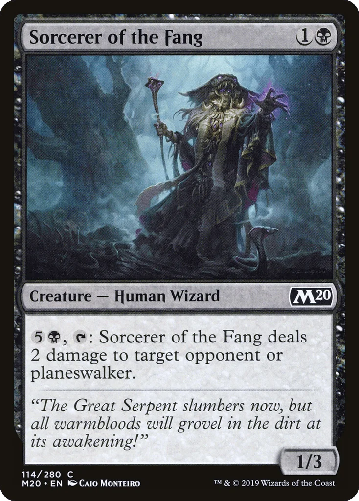 Sorcerer of the Fang · Core Set 2020