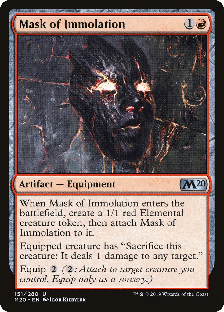 Mask of Immolation · Core Set 2020