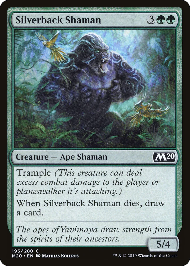 Silverback Shaman · Core Set 2020