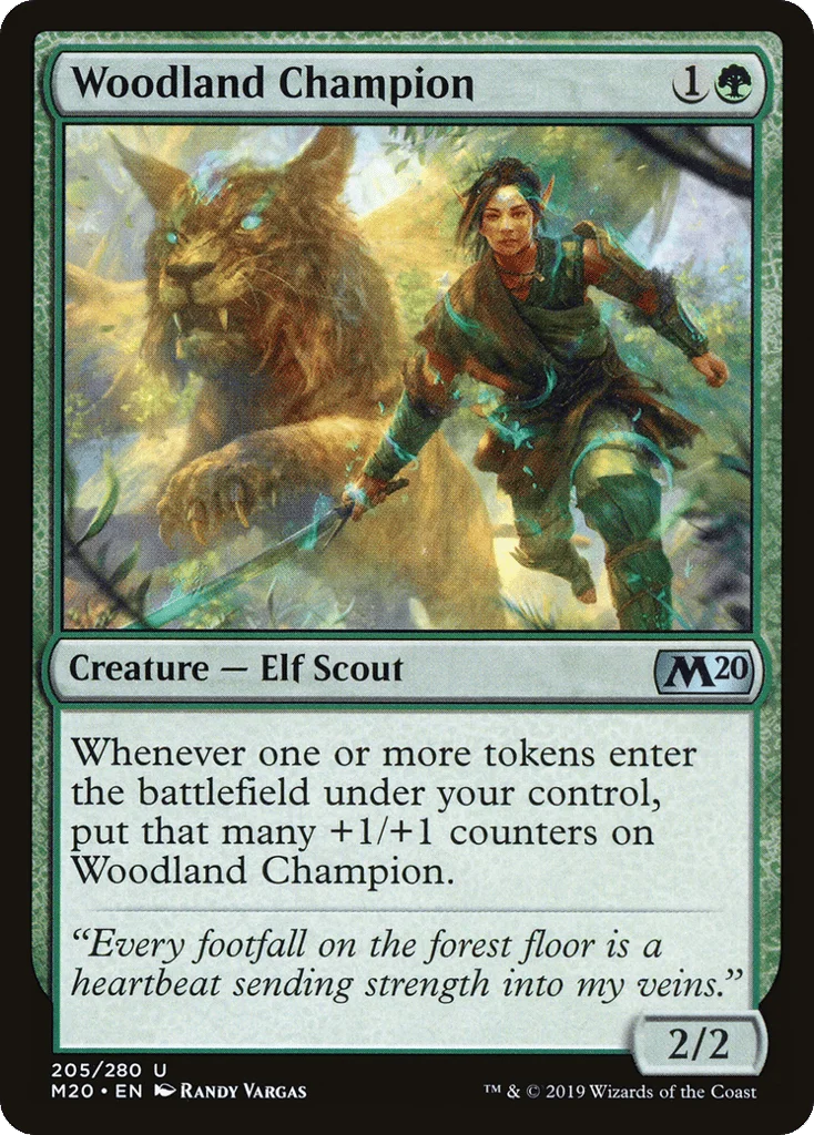 Woodland Champion · Core Set 2020