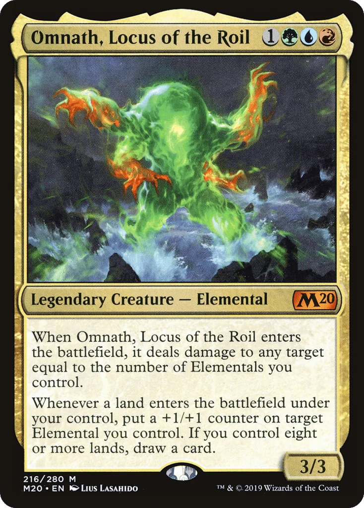 Omnath, Locus of the Roil · Core Set 2020