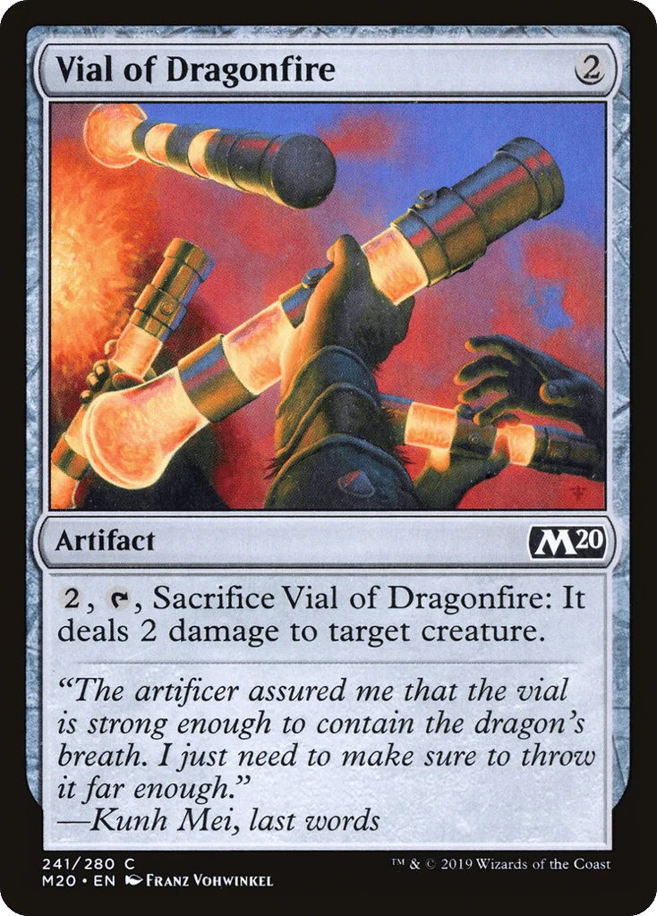 Vial of Dragonfire · Core Set 2020