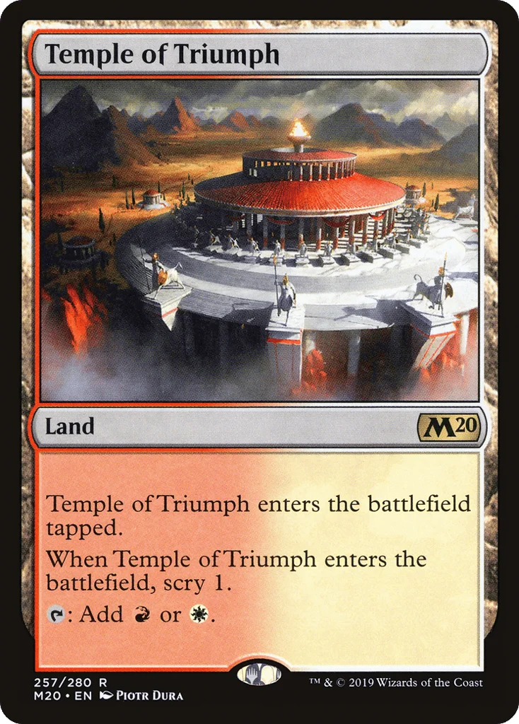Temple of Triumph · Core Set 2020