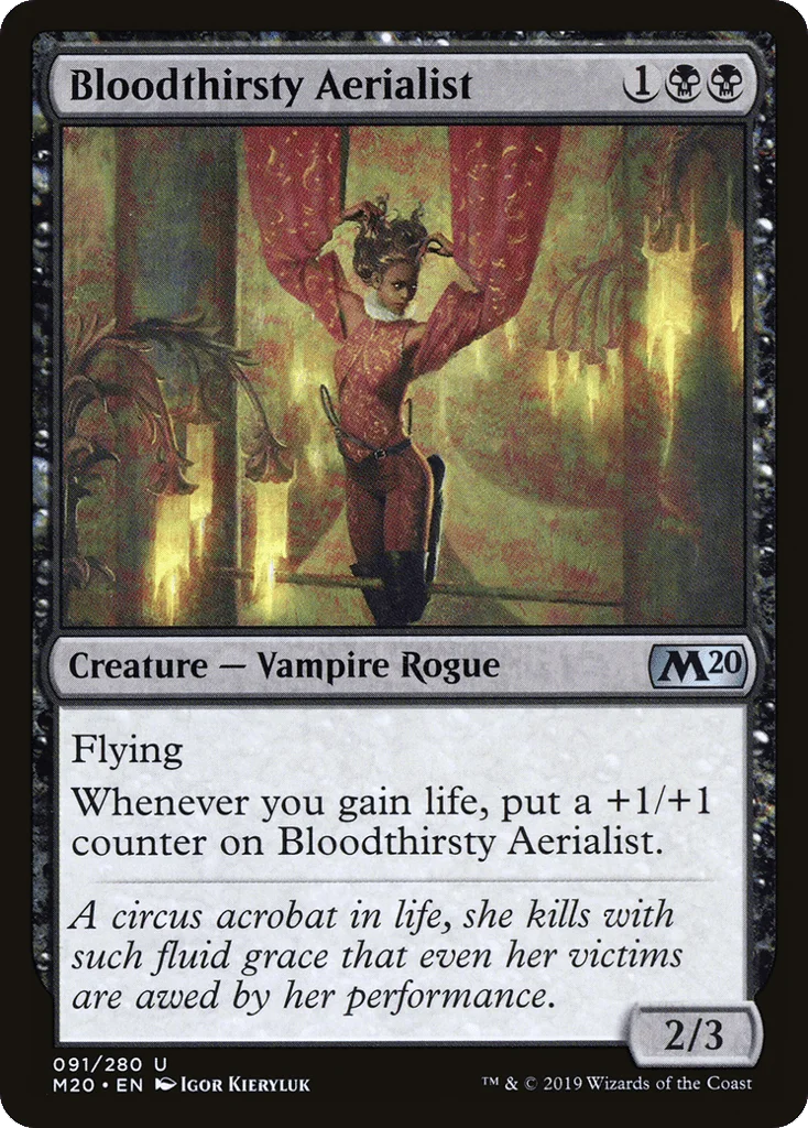 Bloodthirsty Aerialist · Core Set 2020