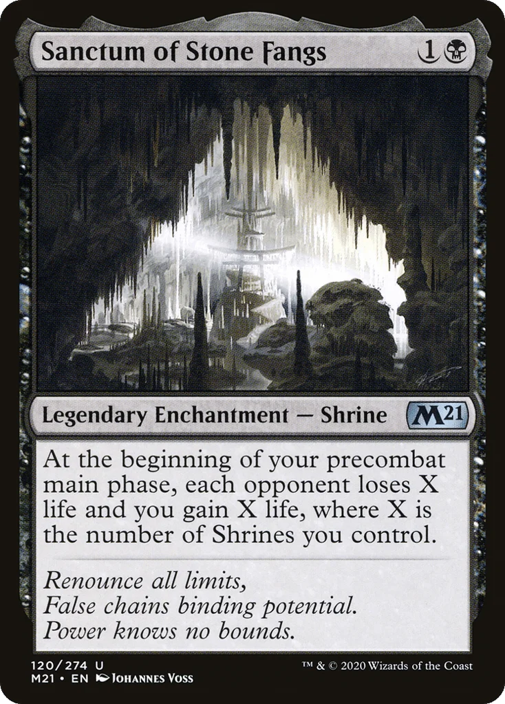 Sanctum of Stone Fangs · Core Set 2021