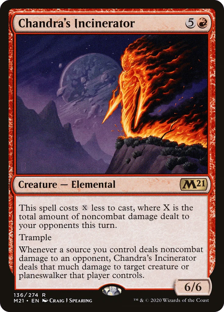 Chandra's Incinerator · Core Set 2021