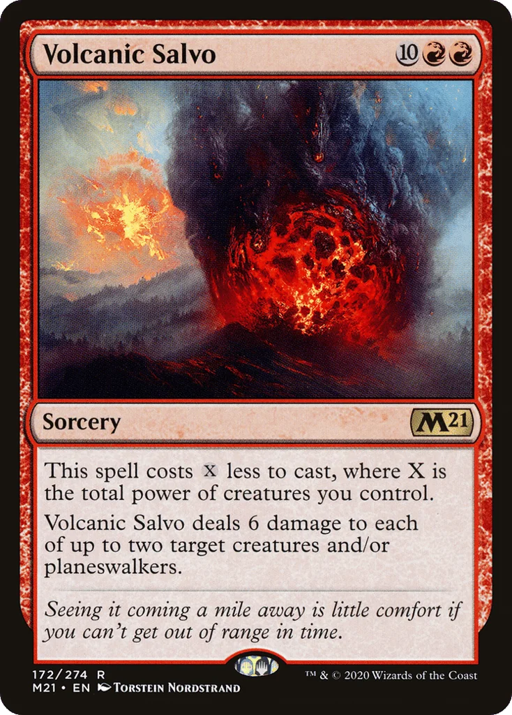 Volcanic Salvo · Core Set 2021