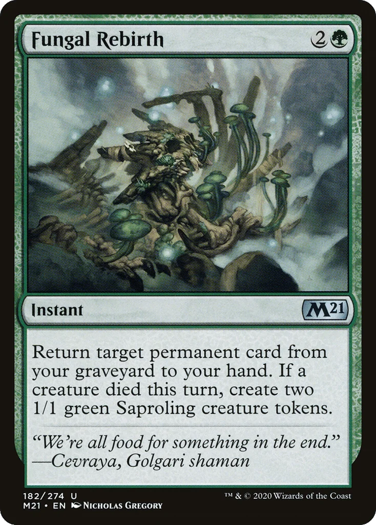 Fungal Rebirth · Core Set 2021