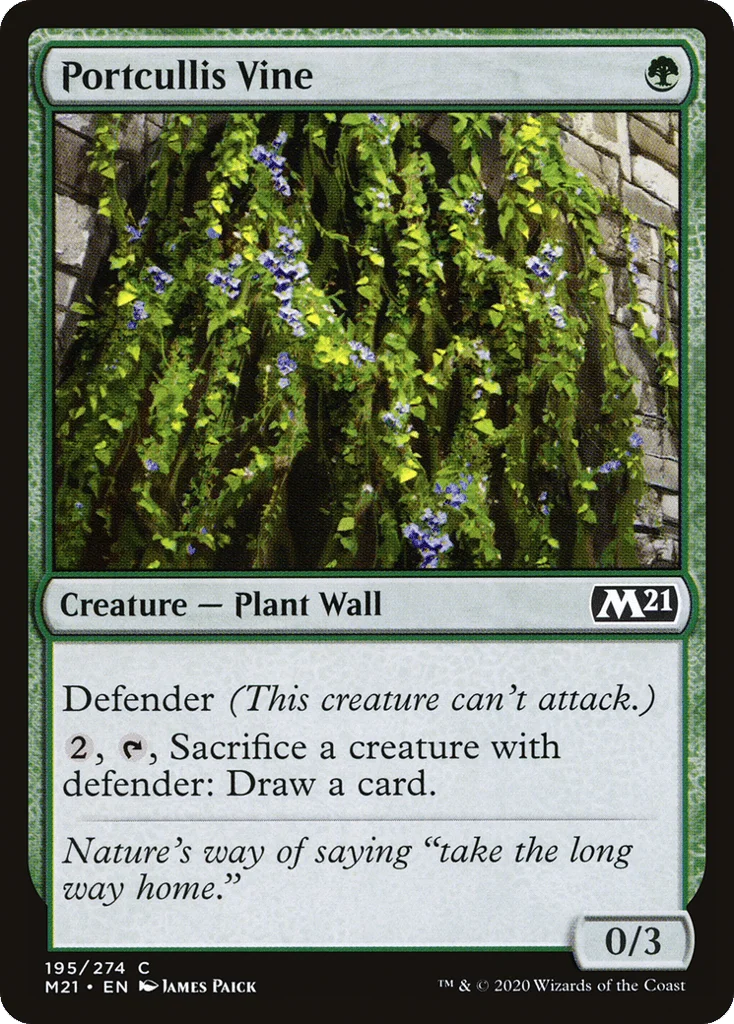 Portcullis Vine · Core Set 2021