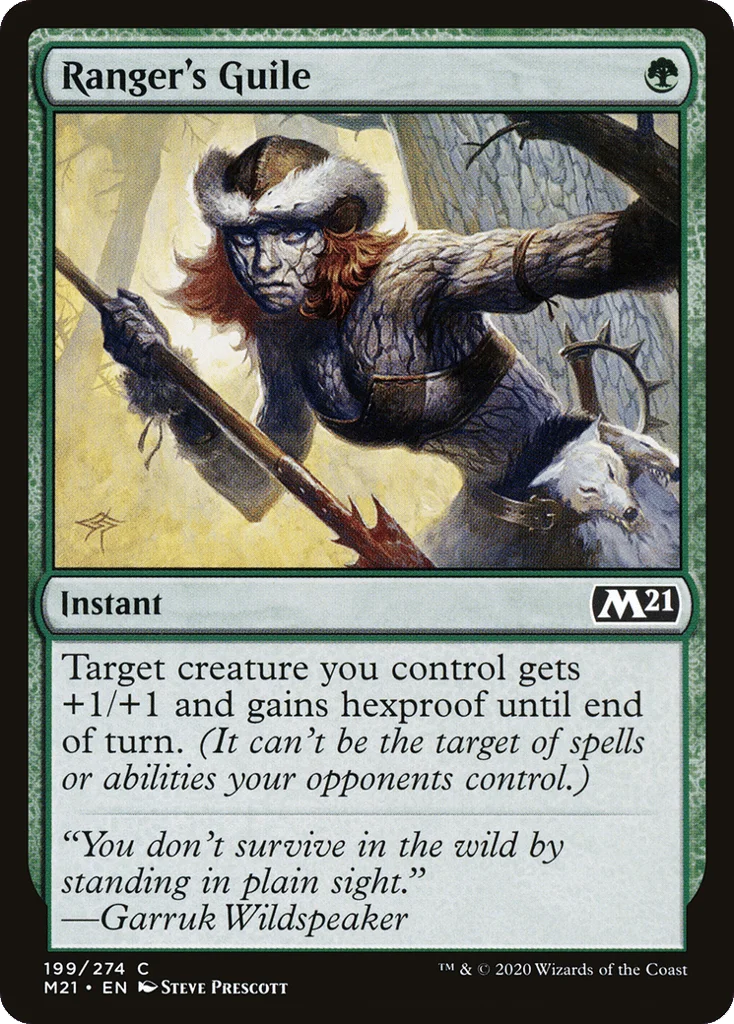 Ranger's Guile · Core Set 2021