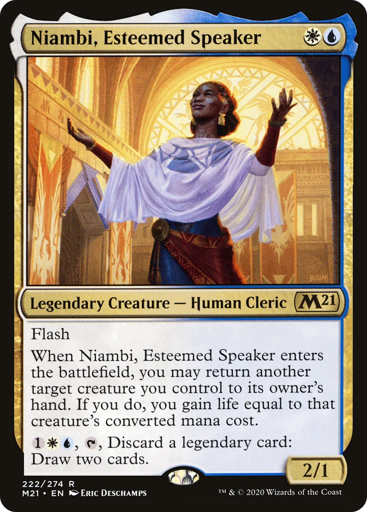 Niambi, Esteemed Speaker · Core Set 2021