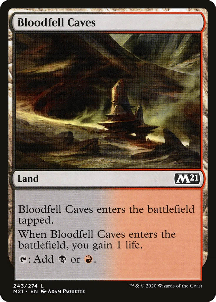 Bloodfell Caves · Core Set 2021