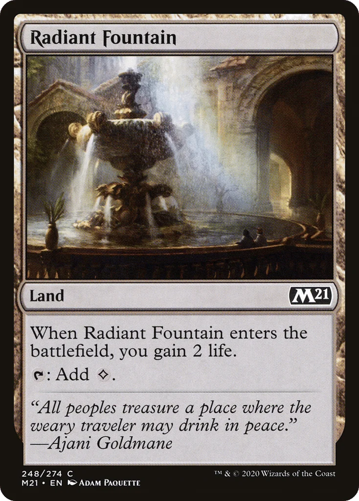 Radiant Fountain · Core Set 2021