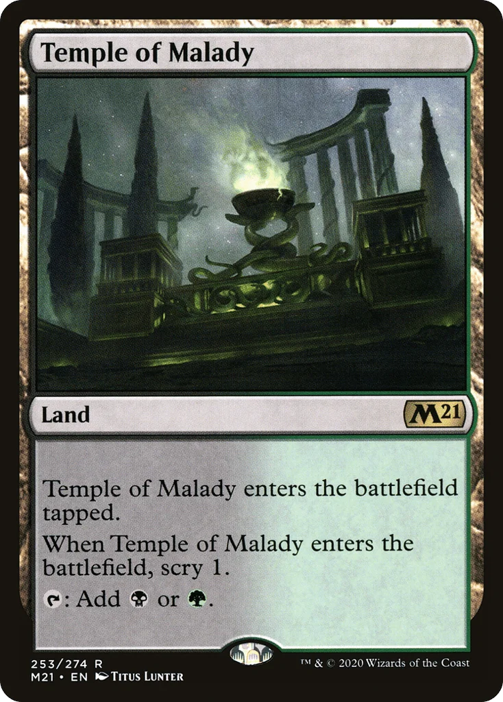 Temple of Malady · Core Set 2021