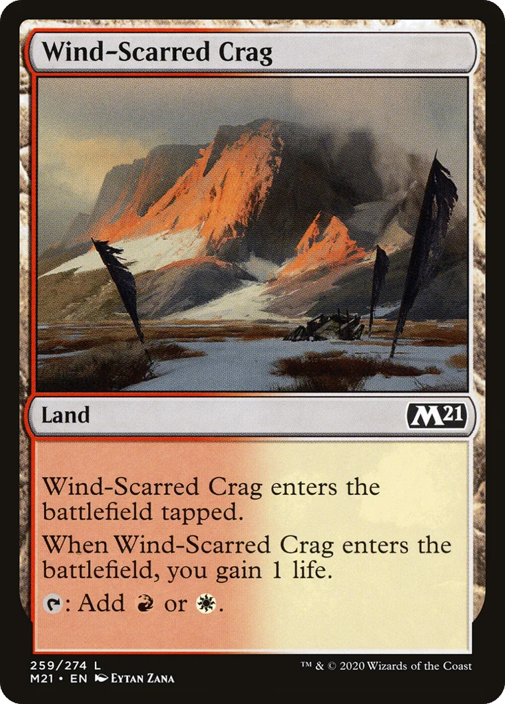 Wind-Scarred Crag · Core Set 2021