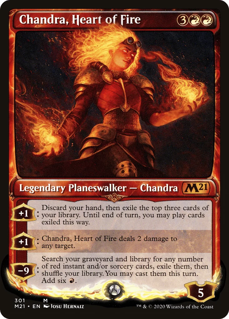 Chandra, Heart of Fire · Core Set 2021