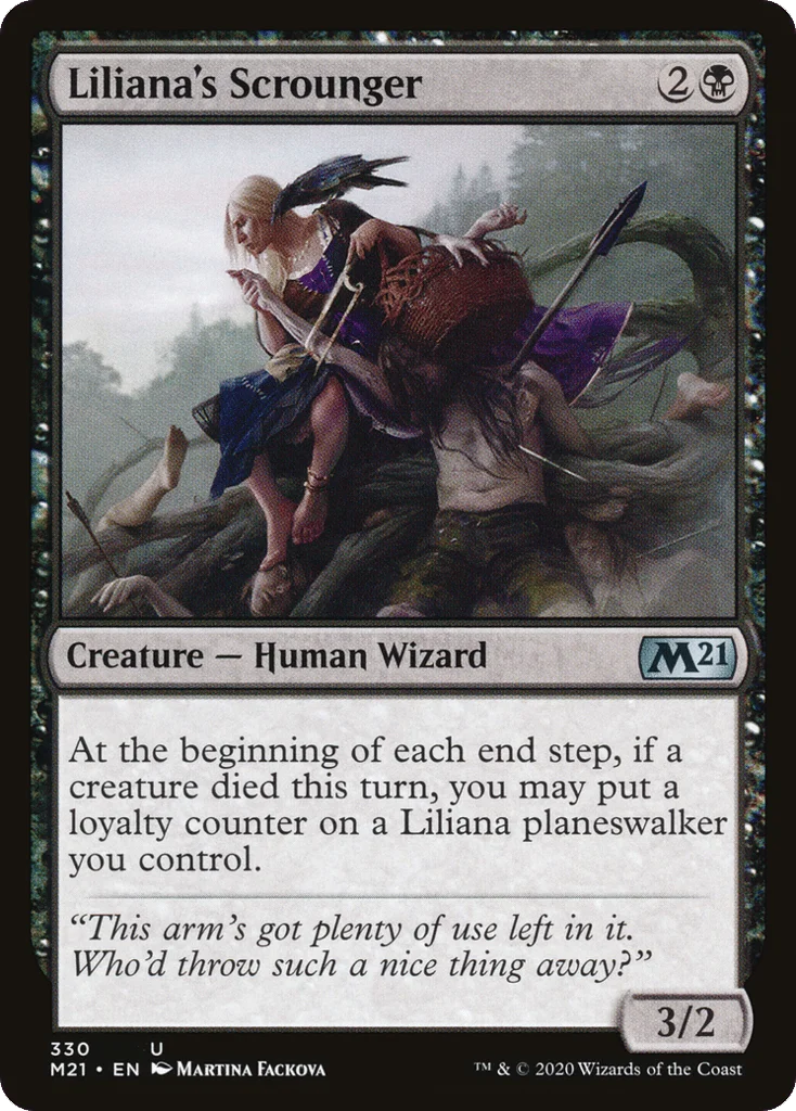 Liliana's Scrounger · Core Set 2021