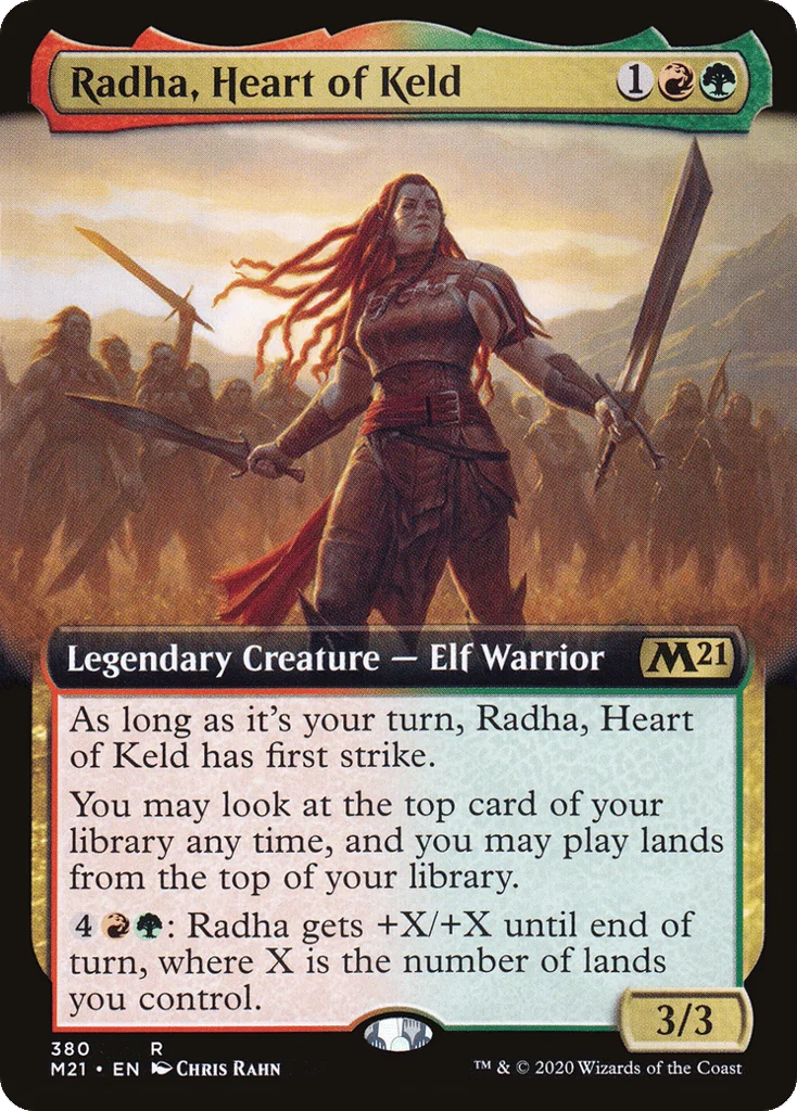 Radha, Heart of Keld · Core Set 2021