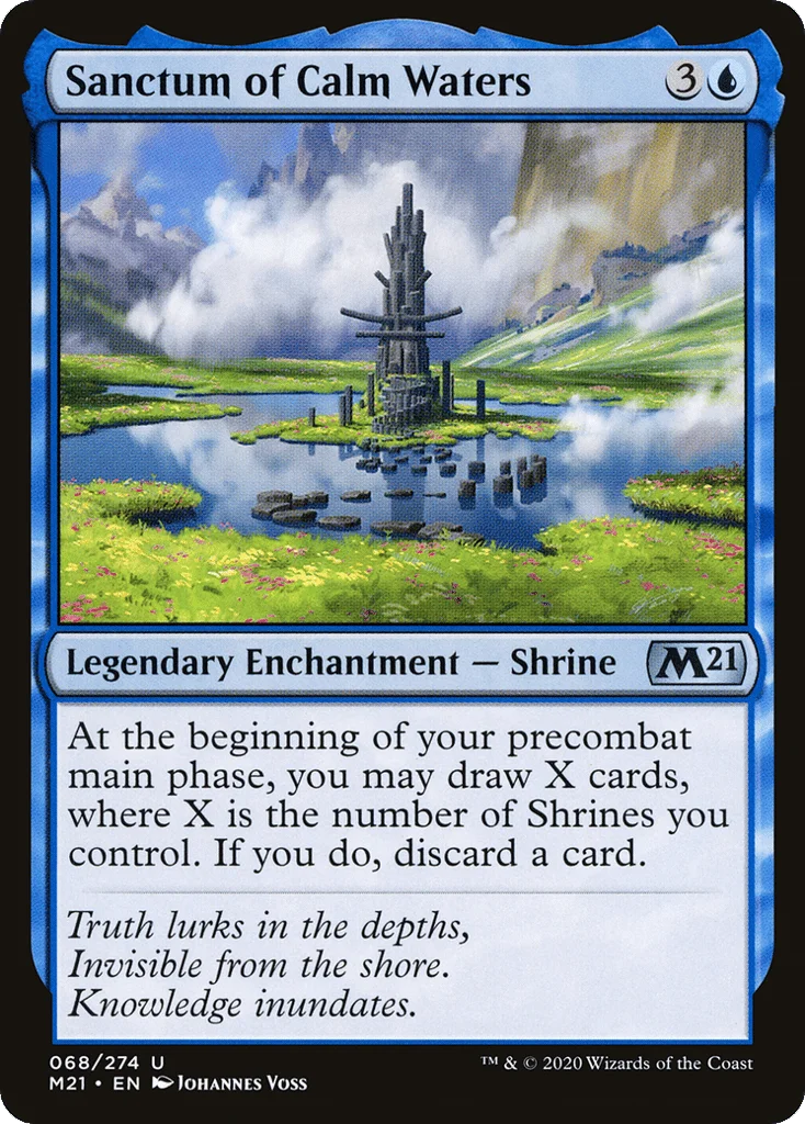 Sanctum of Calm Waters · Core Set 2021