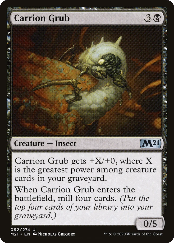 Carrion Grub · Core Set 2021
