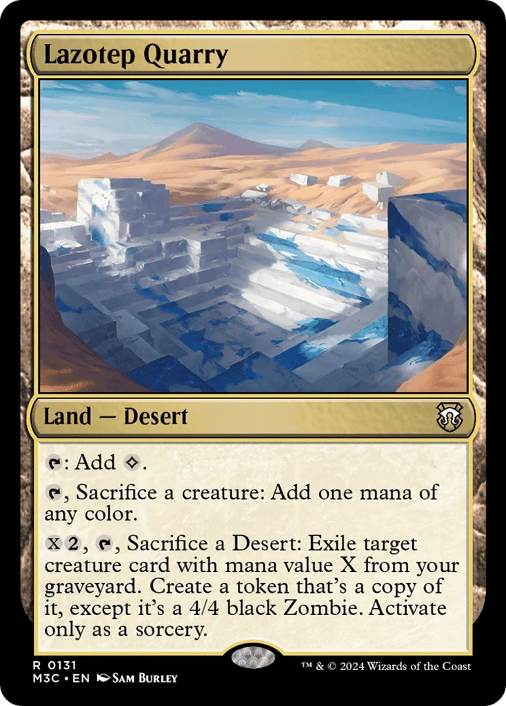 Lazotep Quarry · Modern Horizons 3 Commander