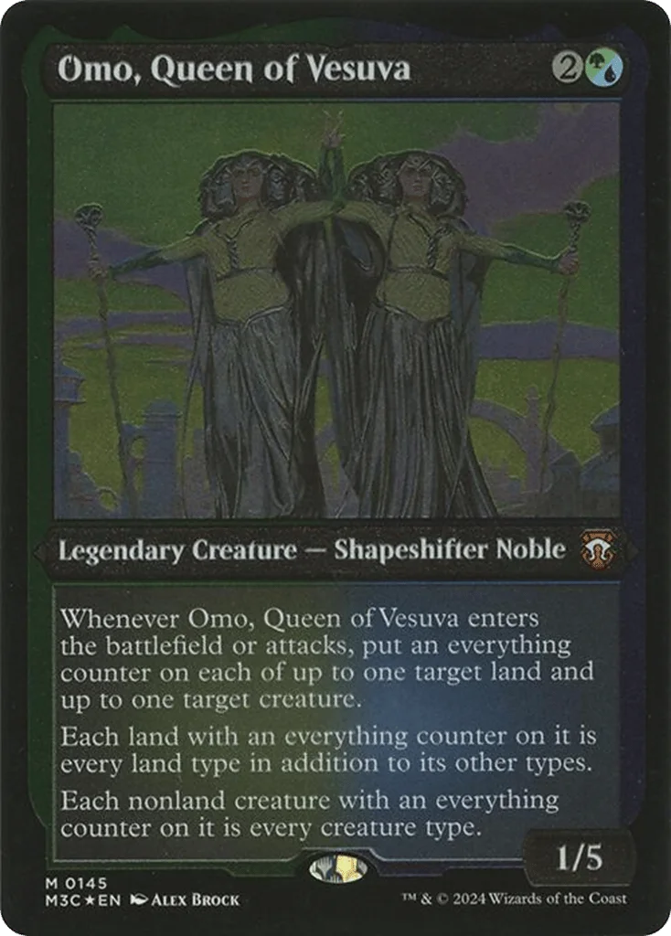 Omo, Queen of Vesuva · Modern Horizons 3 Commander