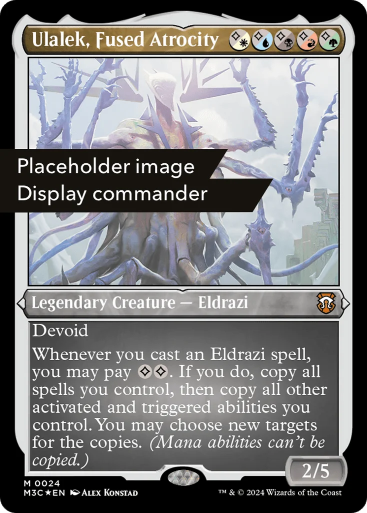 Ulalek, Fused Atrocity · Modern Horizons 3 Commander