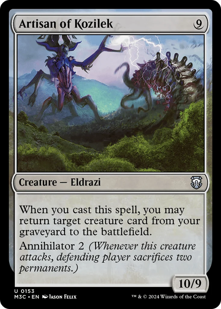 Artisan of Kozilek · Modern Horizons 3 Commander